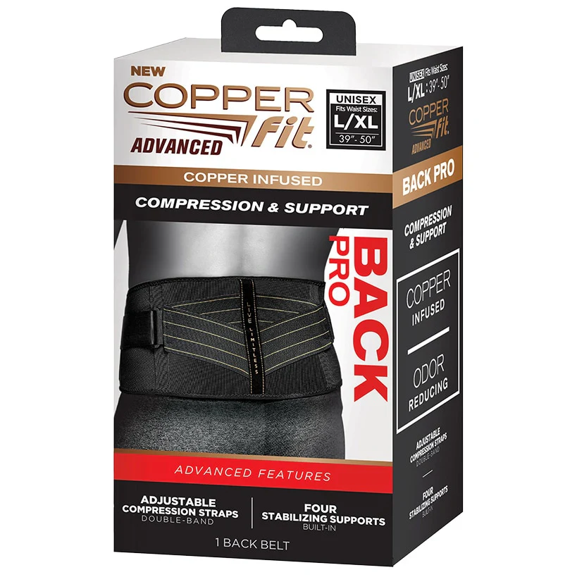 Copper Fit® Advanced Back Pro - Back Support, Unisex with Anti-Odor Fabric - Image 8