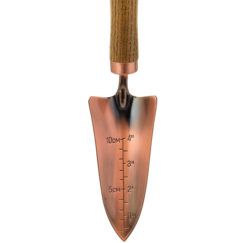 Copper Plated Garden Shovel - Image 3