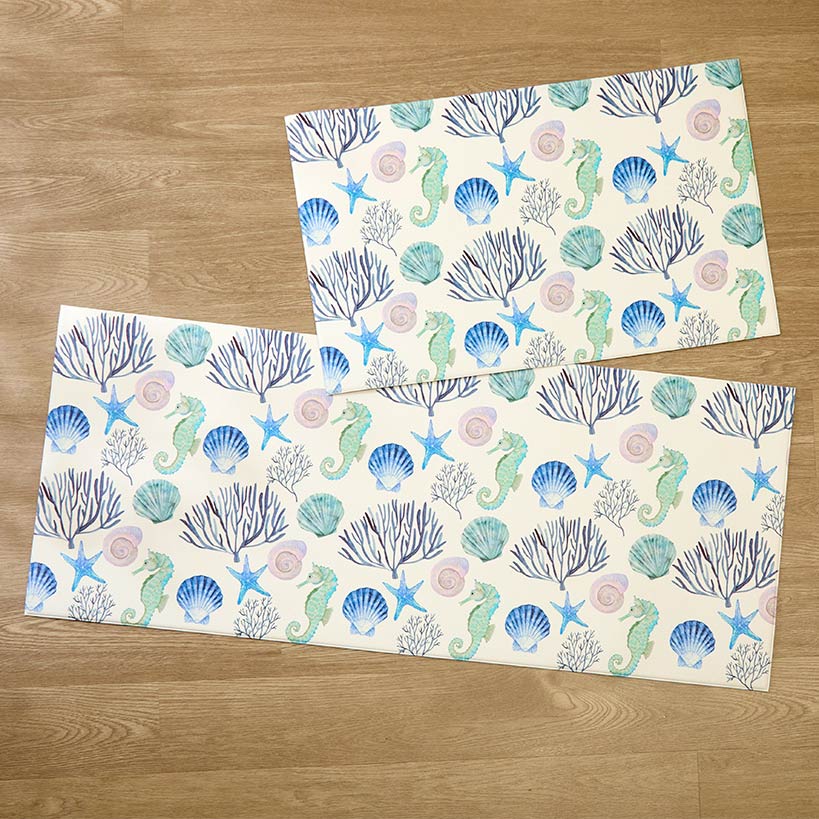 Coral Sea Kitchen Comfort Runner Rug - Image 2