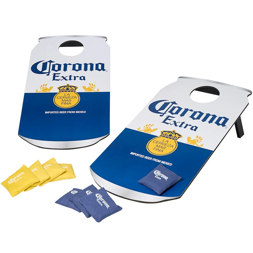 Corona® Wooden Outdoor Cornhole Set - Image 3