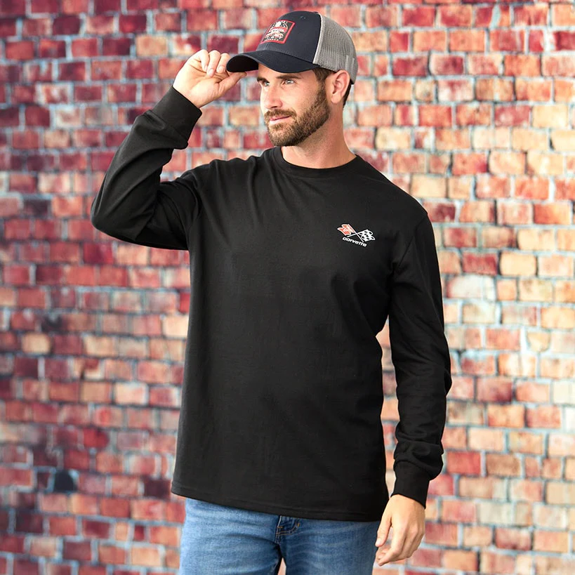 Corvette Long Sleeve T Shirt - Image 3