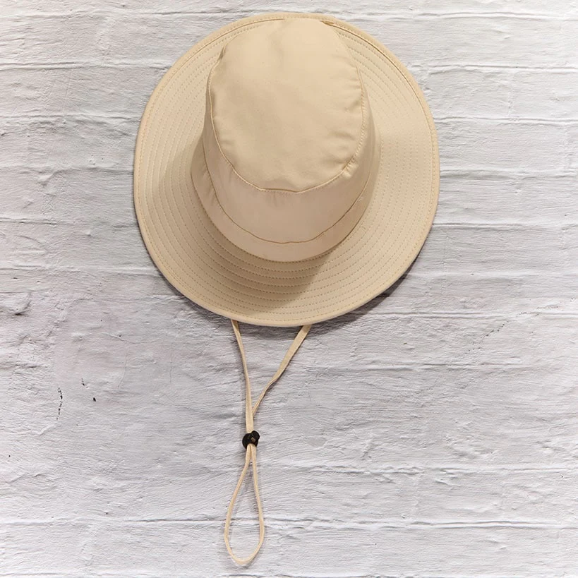 Cotton Bucket Hat with Adjustable Drawstring - Image 3