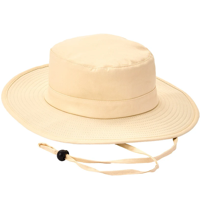 Cotton Bucket Hat with Adjustable Drawstring - Image 7