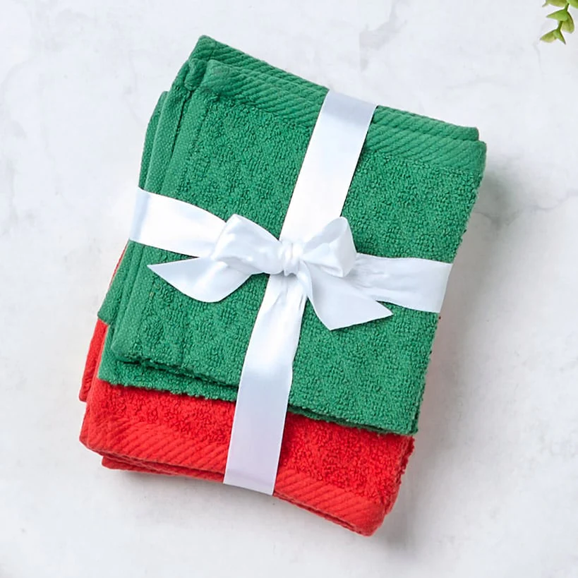 Cotton Washcloth 6 Piece Set - Image 2