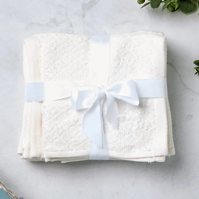 Cotton Washcloth 6 Piece Set - Image 5