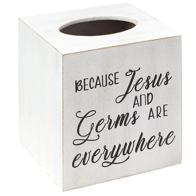 Country Bathroom Accents Tissue Box Cover or Wall Sign - Image 5