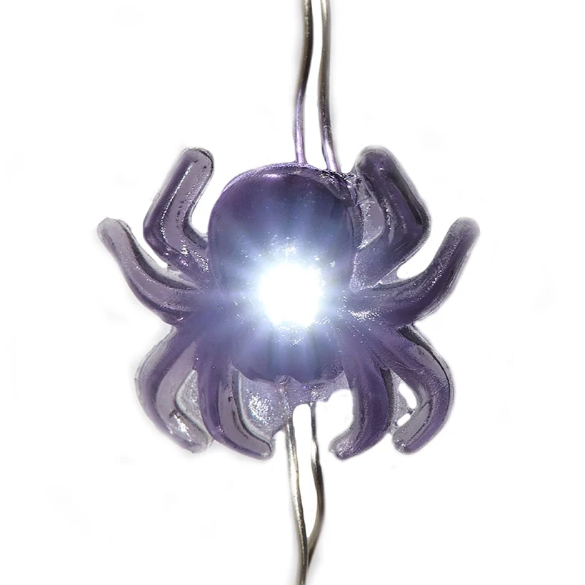 Creepy Crawly Spider Halloween String Lights - Image 2