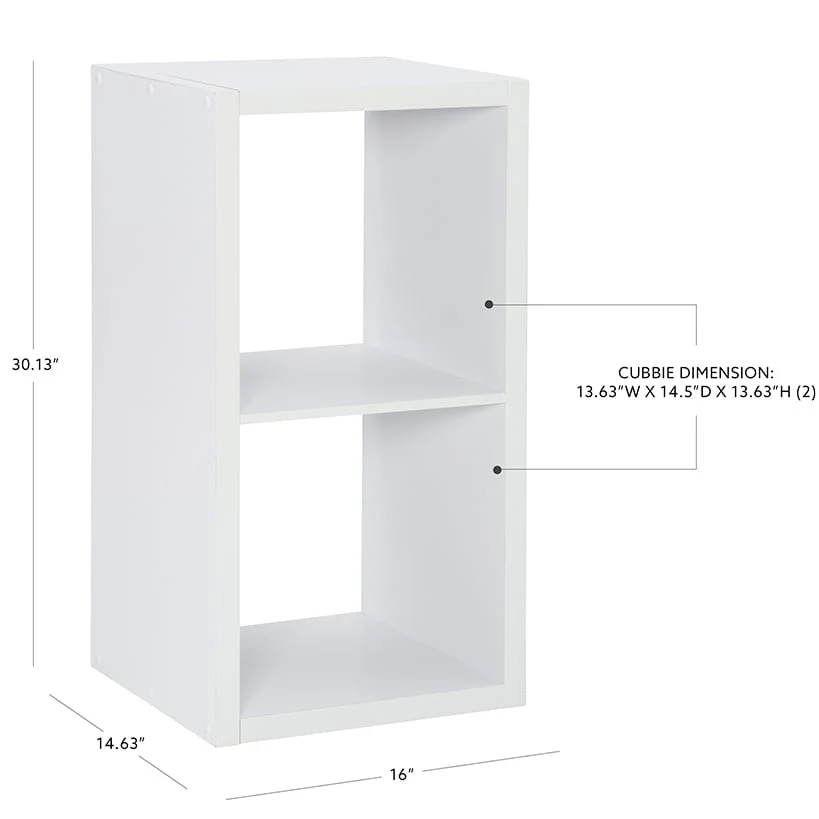 Cube Storage Organizer 2 Cubical - Image 9