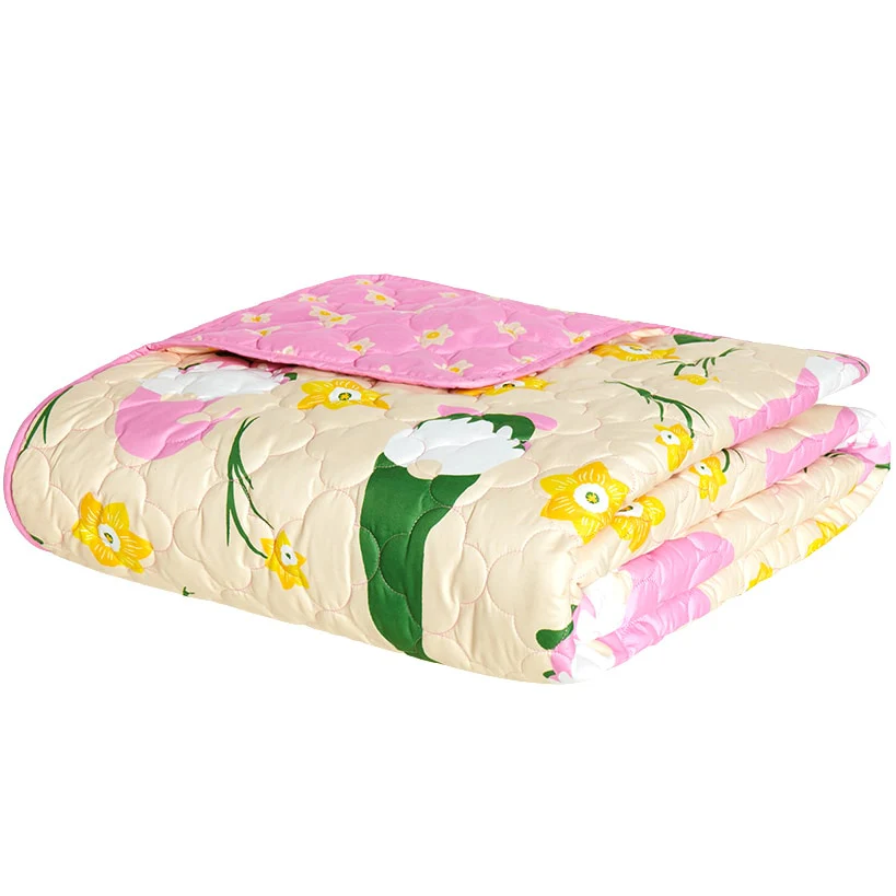 Daffodil Gnomes Full/Queen or King Quilt, Sham, or Decorative Pillow - Image 2