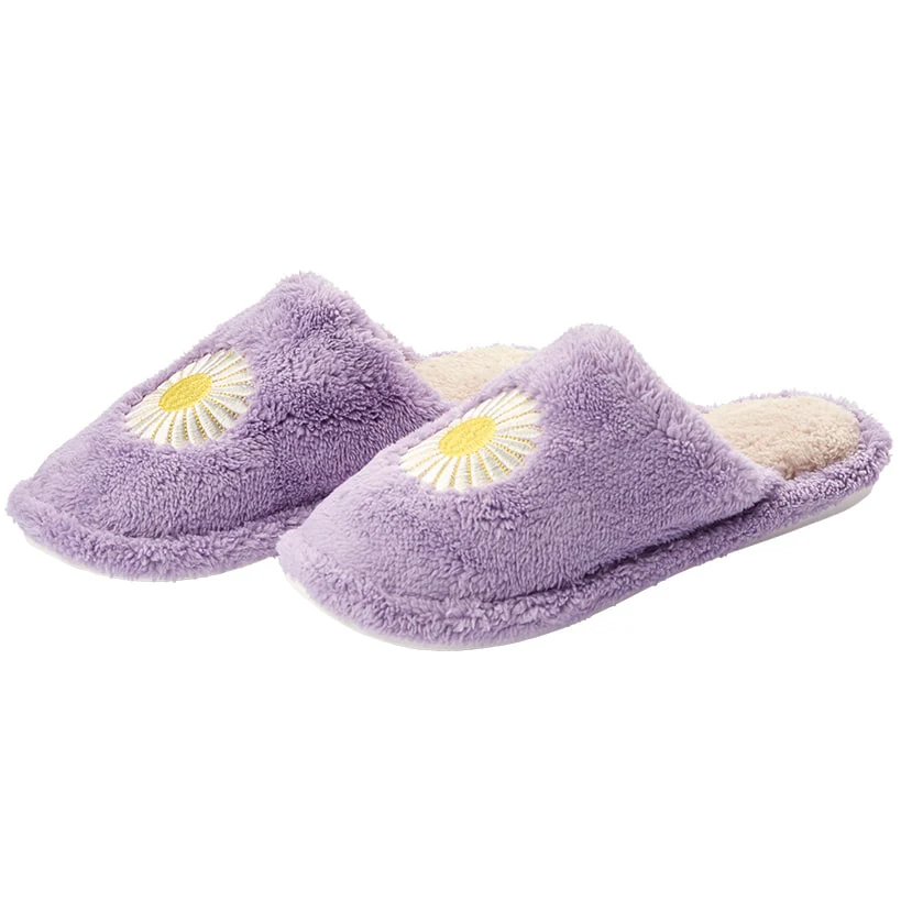 Daisy Plush Slippers - Image 2