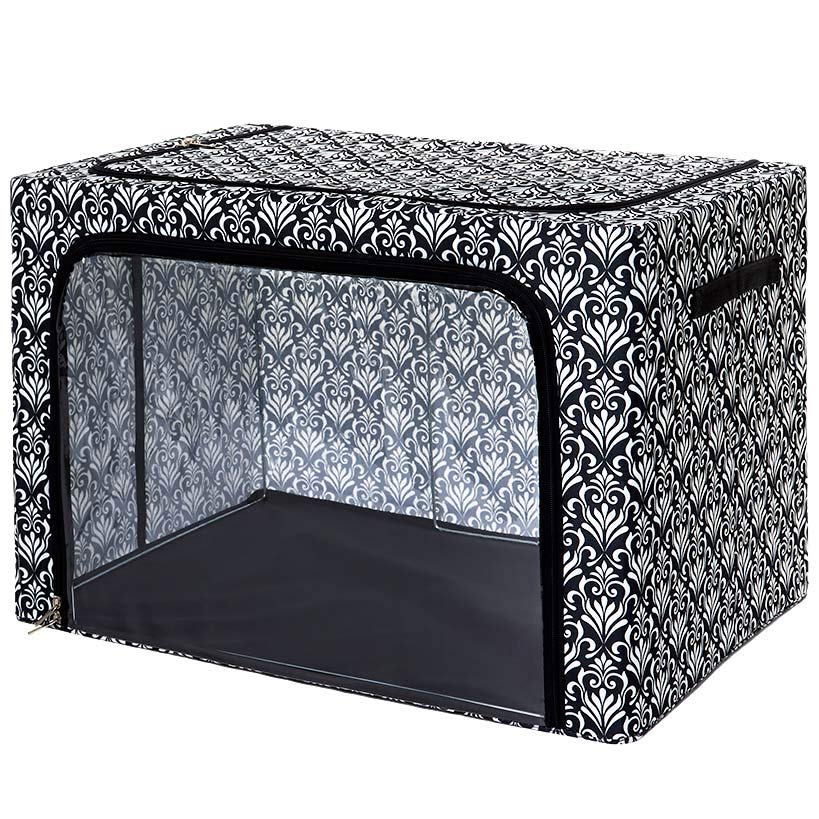 Damask Bedroom or Closet Storage Bin Organizer - Image 8