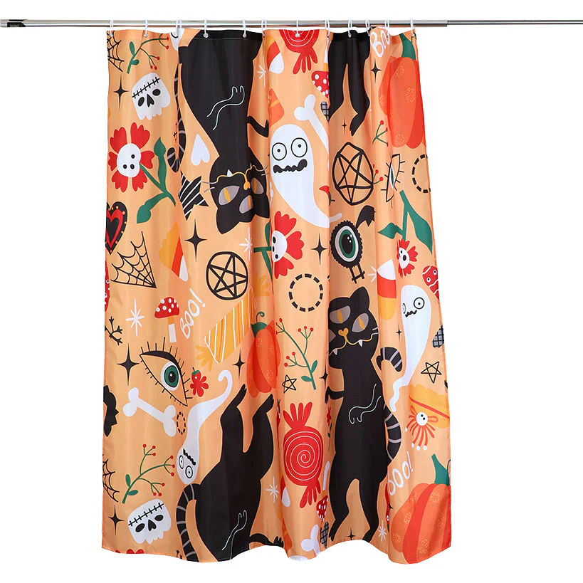 Dancing Cats Halloween Bath Set 16-Pc. Memory Foam - Image 7
