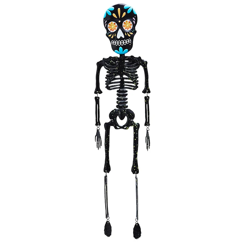 Day of the Dead Hanging Decorative Skeleton - Image 2