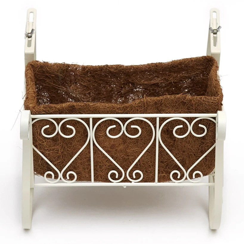 Decorative Fence and Rail Planters for Outdoor Flowers - Image 8