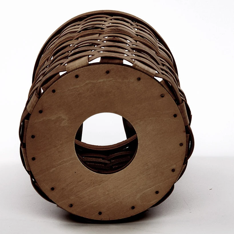 Decorative Grocery Plastic Bag Dispenser - Woven Design - Image 6