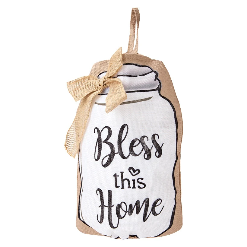 Decorative Grocery Plastic Bag Holder - Image 3