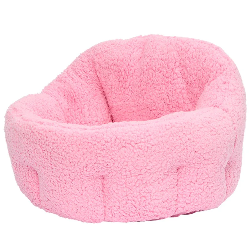 Deep-Dish Sherpa Pet Bed - Image 4