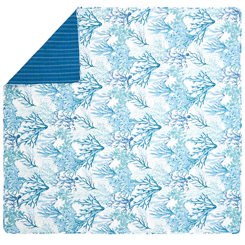 Deep Sea Dive Reversible Full/Queen or King Quilt - Image 2