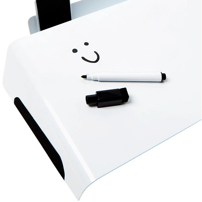 Desktop Dry-Erase Reminder Whiteboard with Marker/Eraser - Image 2