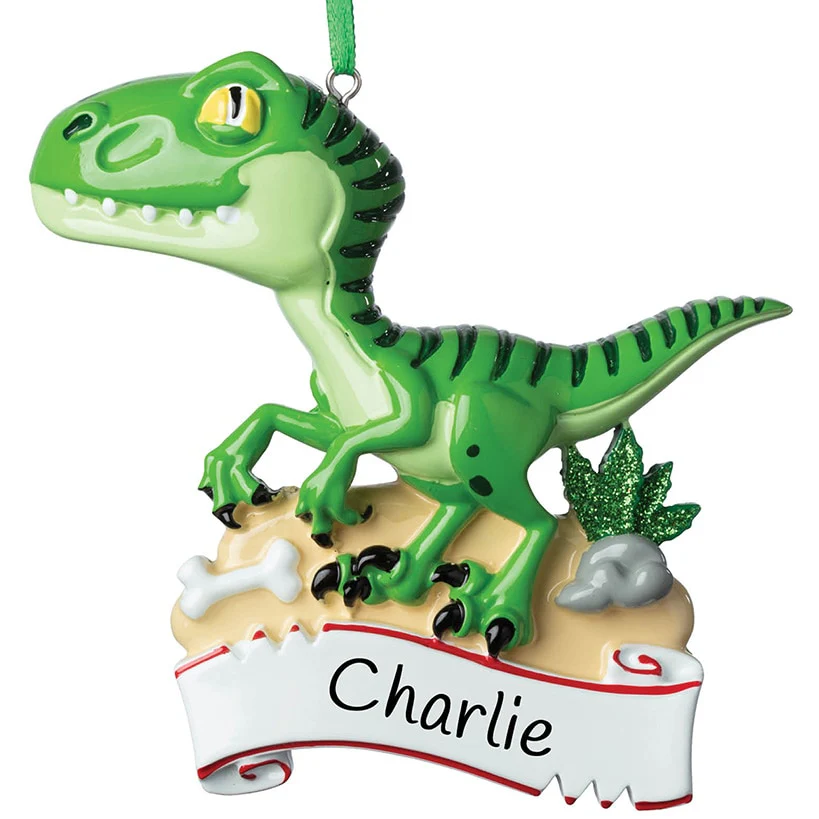 Dinosaur Ornament Personalized - Image 3