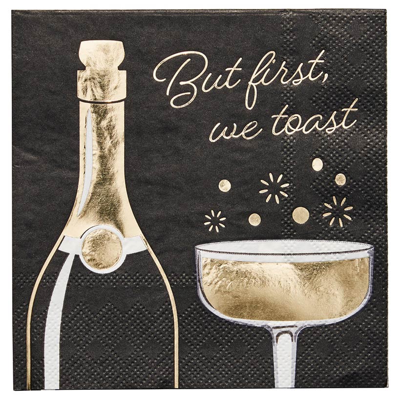 Disposible Gold Paper Salad Plate and Napkin Set for Celebrations - Image 3