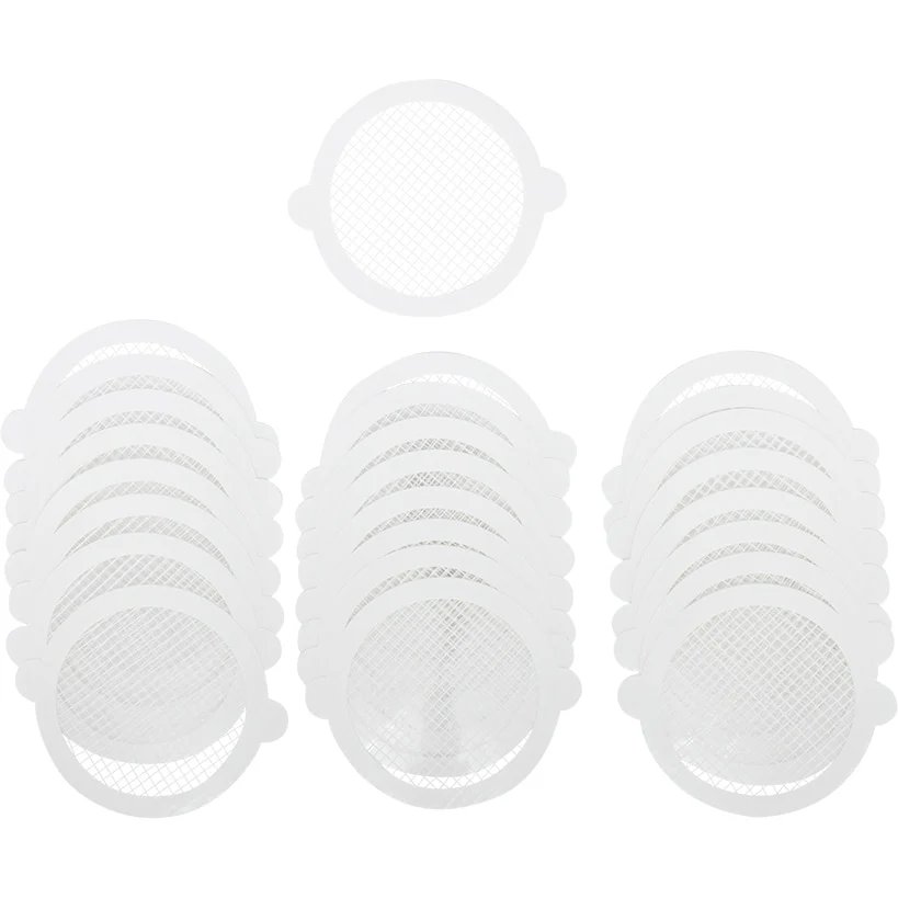 Drain Covers Disposable Adhesive Hair Catcher Round Square Set Of 25 - Image 6
