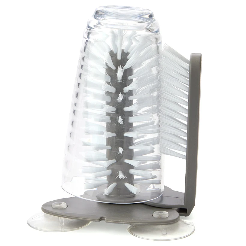 Drinkware Cleaner with Brush and Suction Base - Image 4