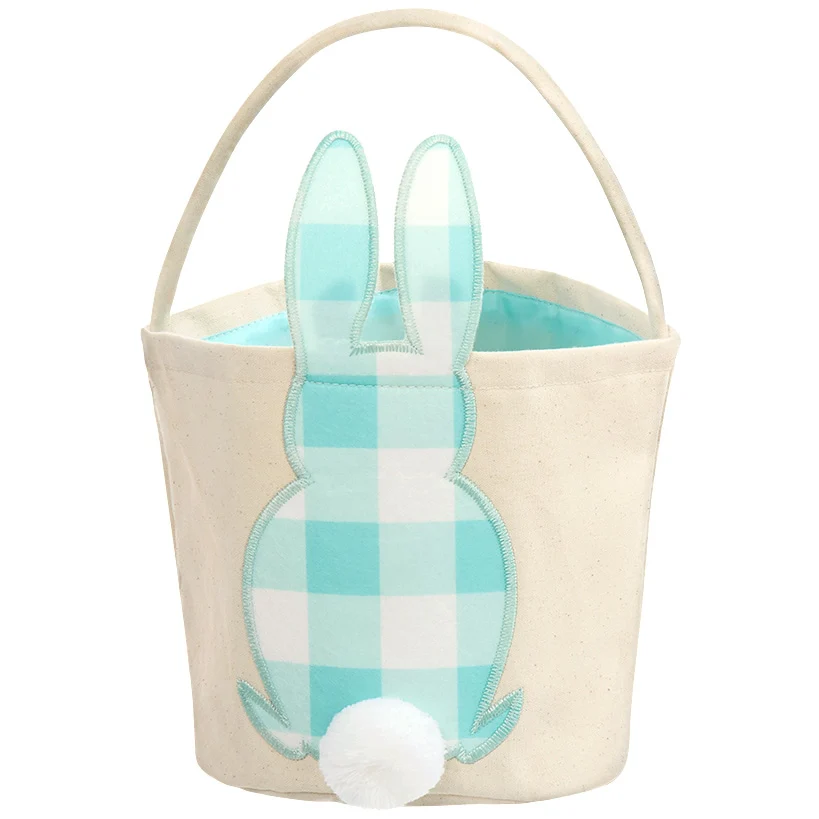 Easter Basket Bucket Bunny Fabric - Image 4