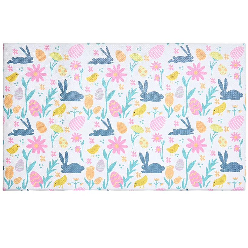 Easter Bunnies Kitchen Comfort Accent Rug or Runner Rug - Image 4