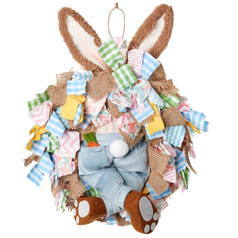 Easter Bunny Butt Wreath - Boy or Girl - Image 5