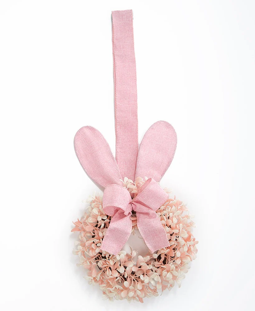 Easter Bunny Cabinet Wreath - Blue, Pink, Or Purple - Image 8