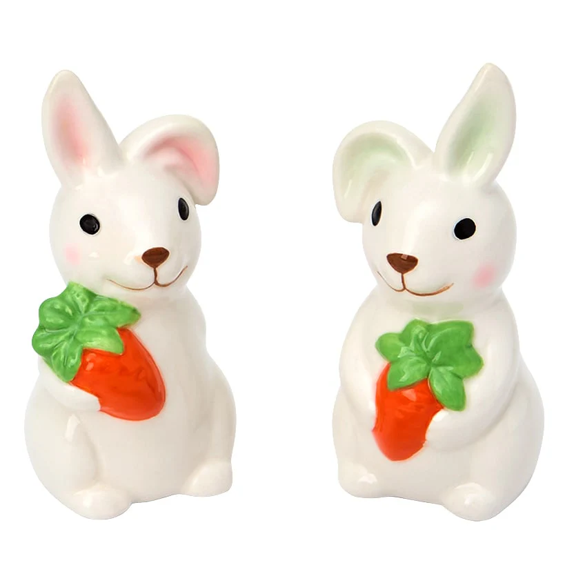 Easter Bunny Tableware, Ceramic Serving Pieces or Table Runner - Image 5