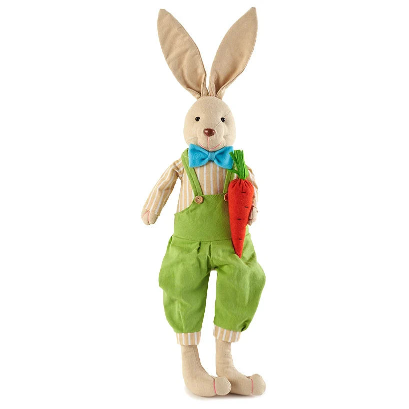 Easter Country Bunnies, Decorative Carrot Garland, or Carrot Wreath - Image 14