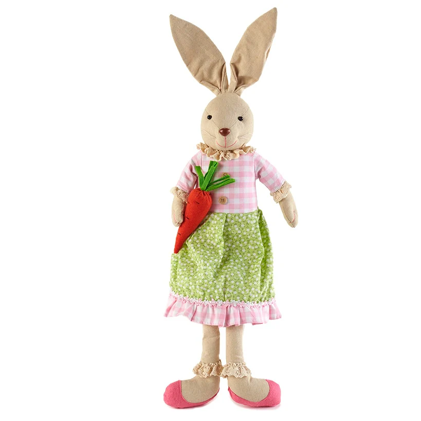 Easter Country Bunnies, Decorative Carrot Garland, or Carrot Wreath - Image 15