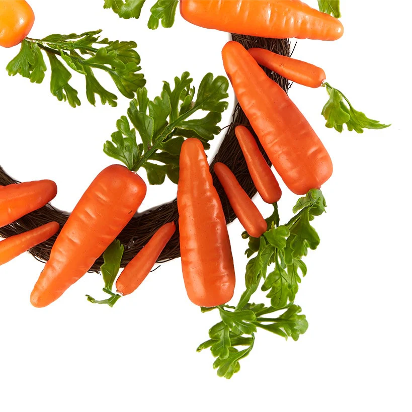 Easter Country Bunnies, Decorative Carrot Garland, or Carrot Wreath - Image 2