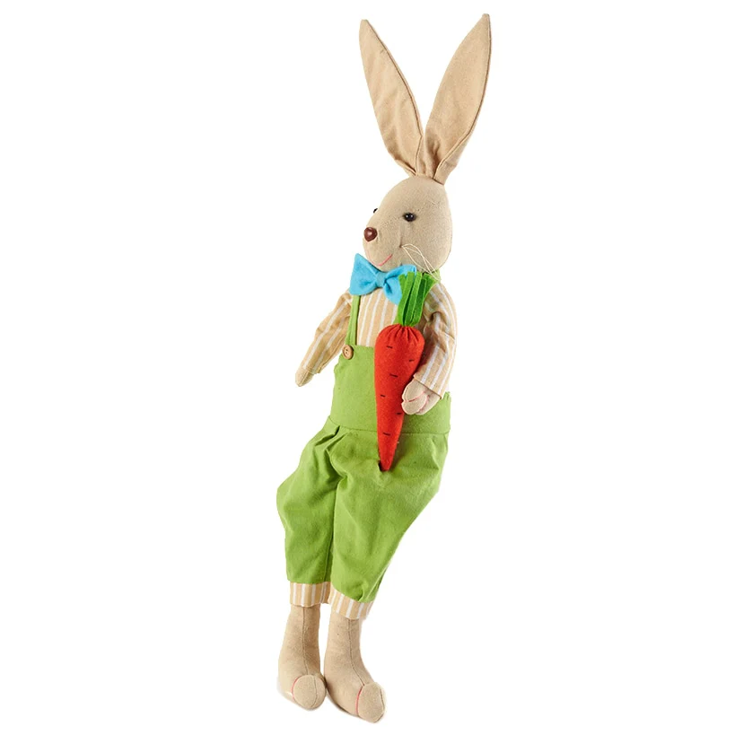 Easter Country Bunnies, Decorative Carrot Garland, or Carrot Wreath - Image 5