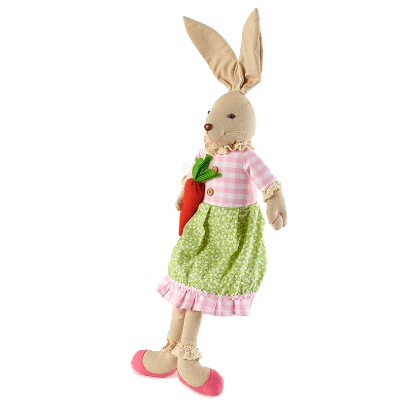 Easter Country Bunnies, Decorative Carrot Garland, or Carrot Wreath - Image 7