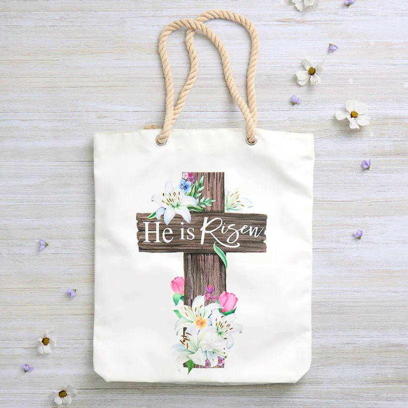 Easter He Is Risen Tote - Image 2