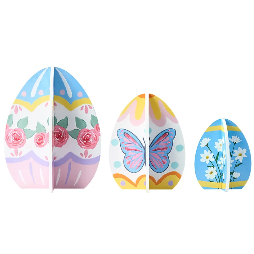 Easter Painted Egg Trio - Image 2