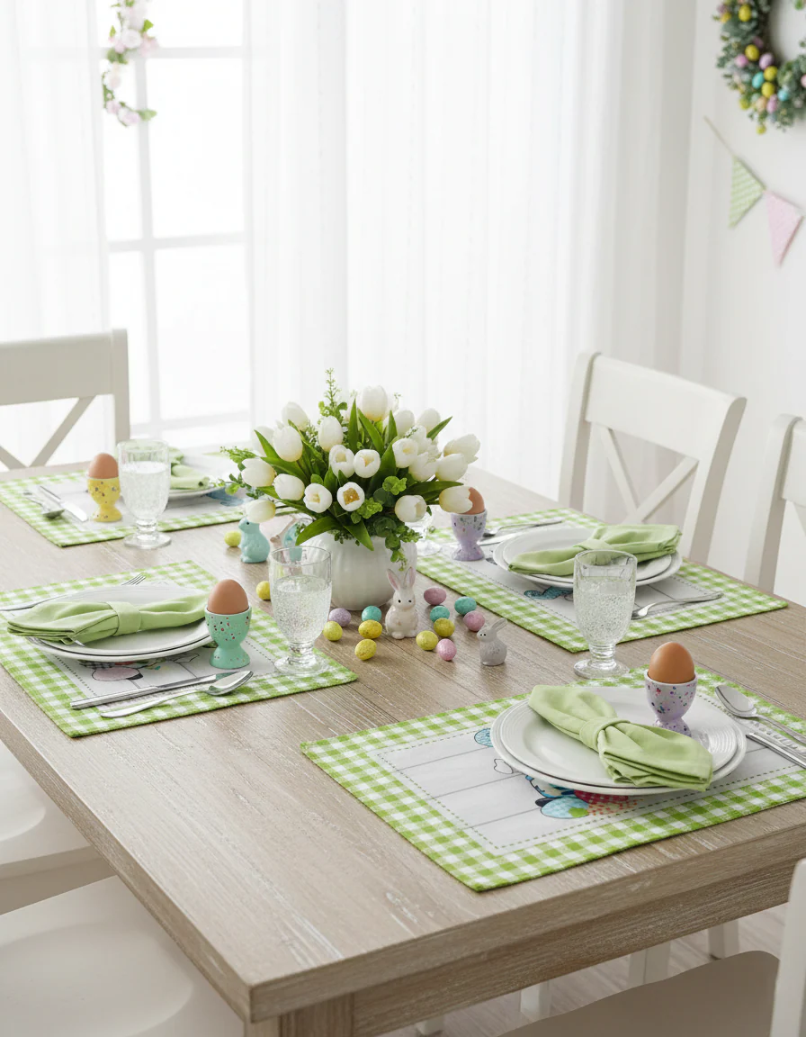 Easter Table Set of 4 Placemats - Image 3