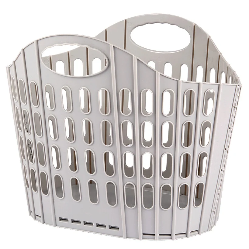 Easy Store Plastic Laundry Clothes Basket and Hamper - Image 6