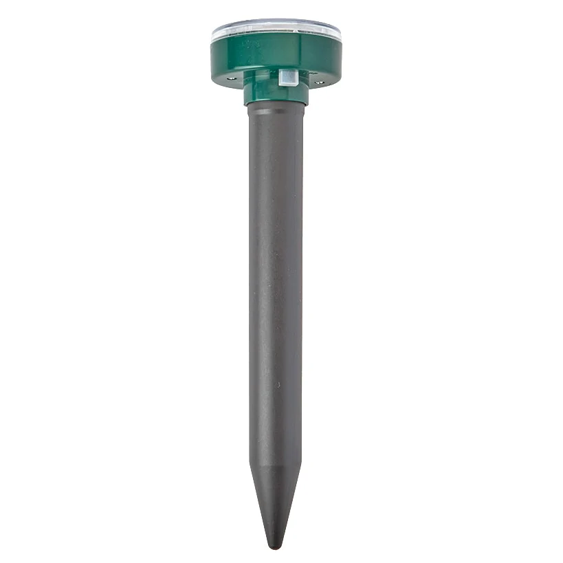 Eco-Friendly Rounded Solar Mole Repellant Stakes-Set of 4 - Image 3