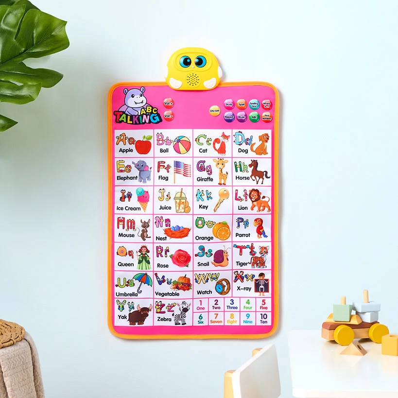Educational Wall Chart - Learn the Alphabet, Numbers, with Sound Features - Image 6