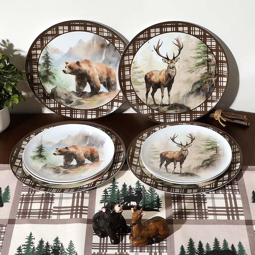 Enchanting Lodge Luxe Wilderness Table Runner - Image 3