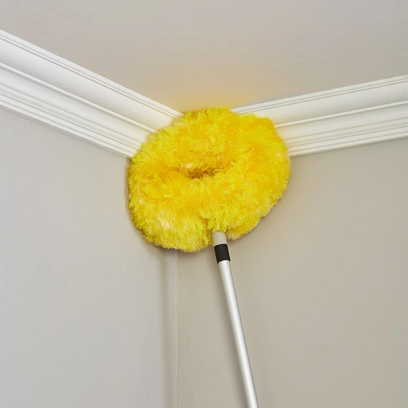 Extendable Ceiling Fan Duster Reach High Spots 36'' to 58'' Adjustable - Image 2