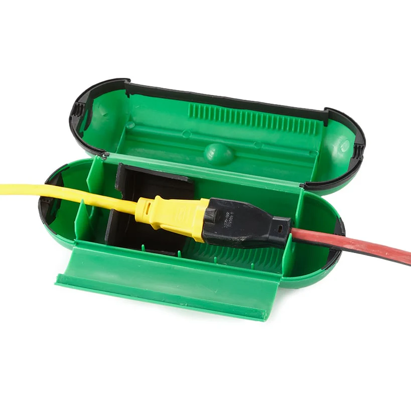 Extension Cord with Waterproof Safety Seal Connector Set of 2 - Image 5
