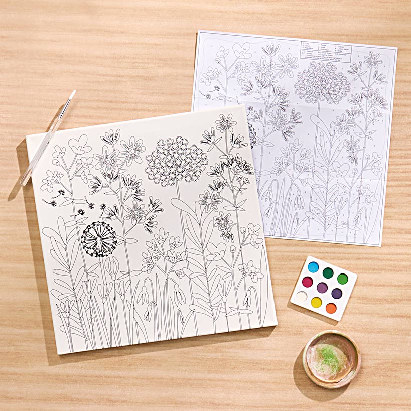 Faber-Castell Paint by Numbers Watercolor Gift Set - Image 3