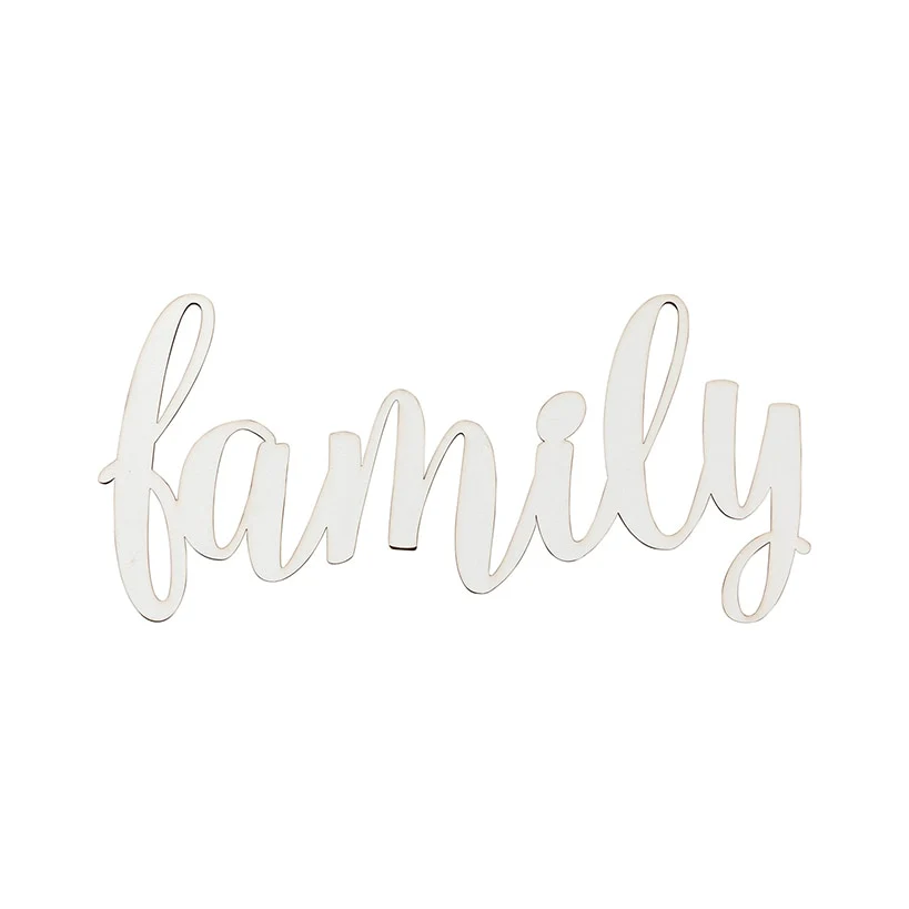 Family Wood Décor Plaque - Image 4