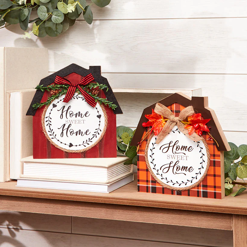 Farmhouse Rustic Home Sweet Home Sign