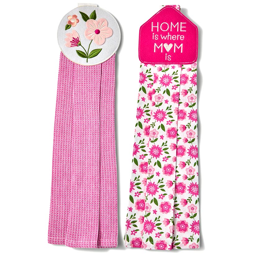 Floral Heart Apron or Set Of 2 Kitchen Towels - Image 5
